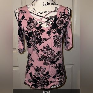 Nice cold shoulder shirt